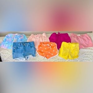 Girls Shorts & Skort 12 months x7 Pairs